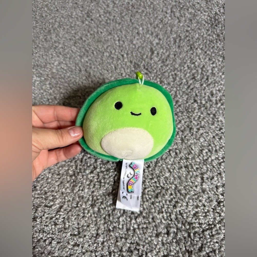 Squishmallows Henry Turtle 3.5” Clip On Sealife Kellytoy Plush Squishmallow